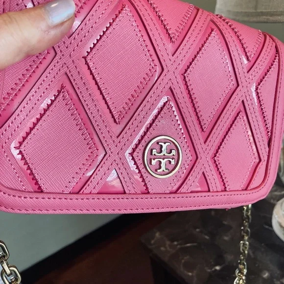 Tory Burch Robinson Patchwork Crossbody Bag - Picture 5 of 10